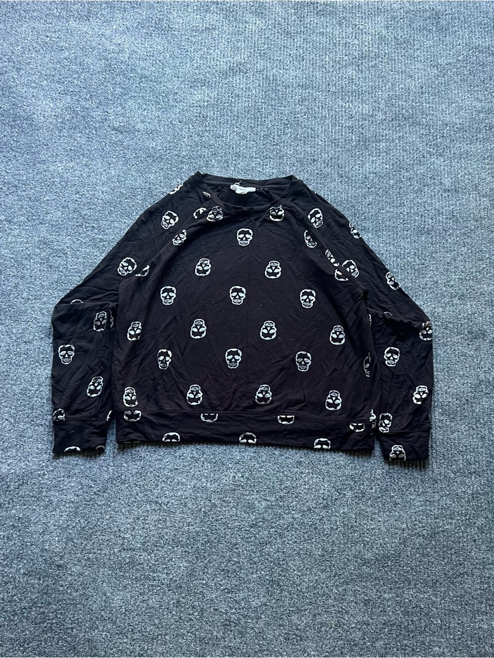 Long Sleeve Skull Tee